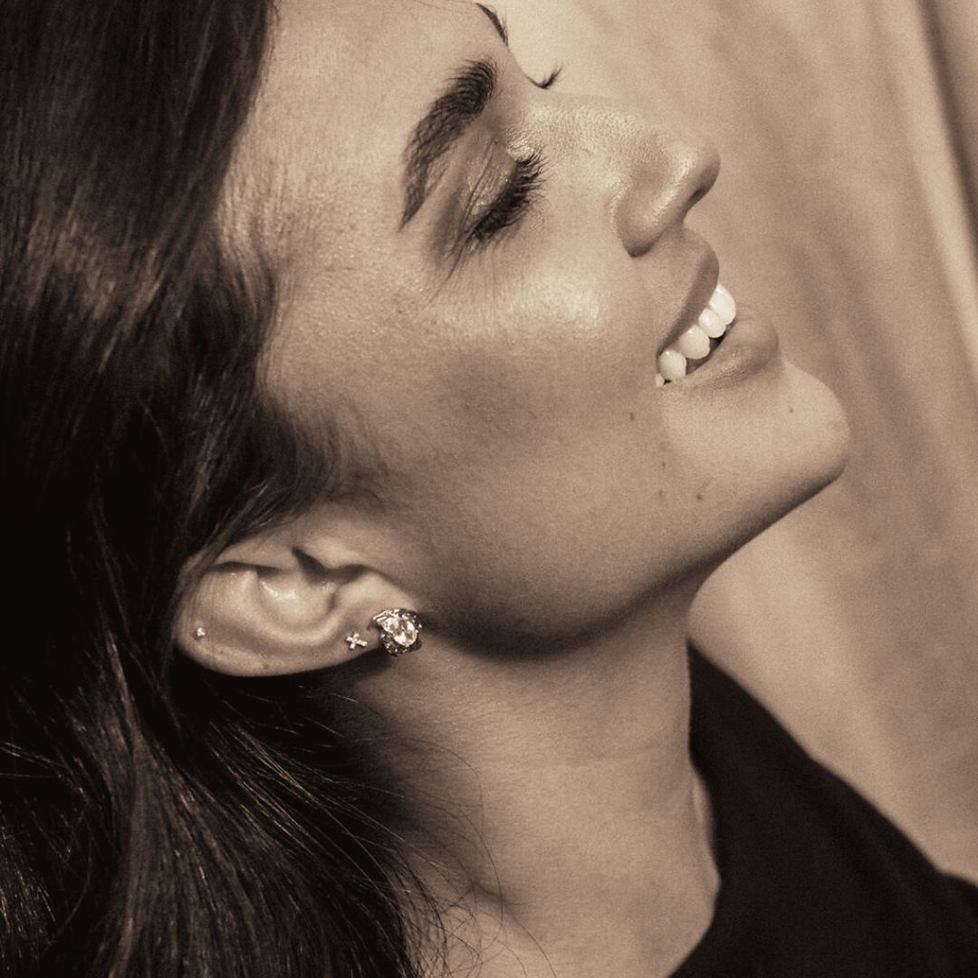 Earrings | Rough Diamond Stud