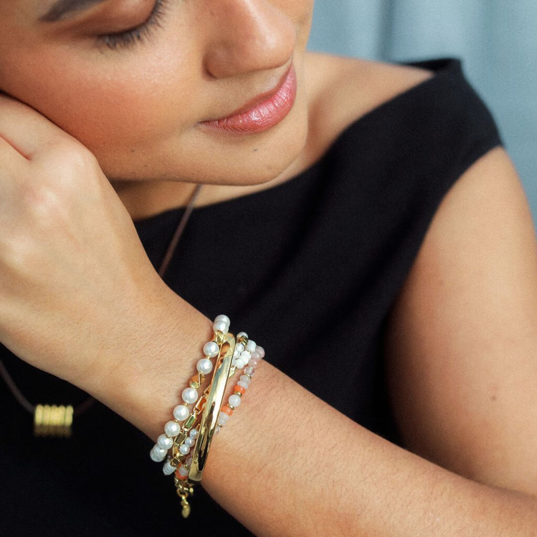 Bracelet | Pearl + Tiny Bead
