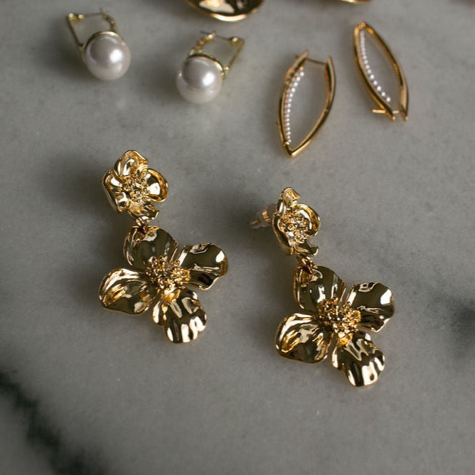 Earrings | Floral Drop