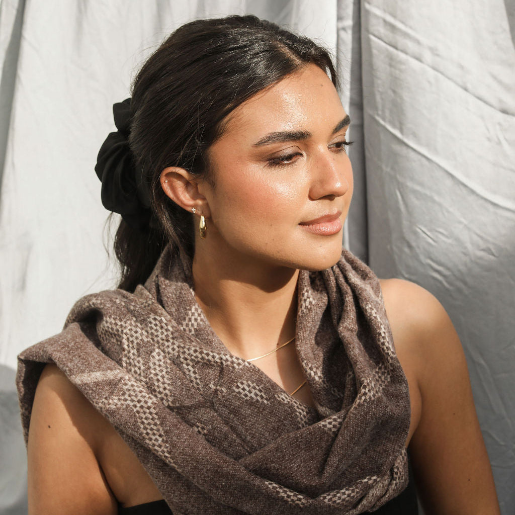 Scarf  | Instinct Woven - Chocolate