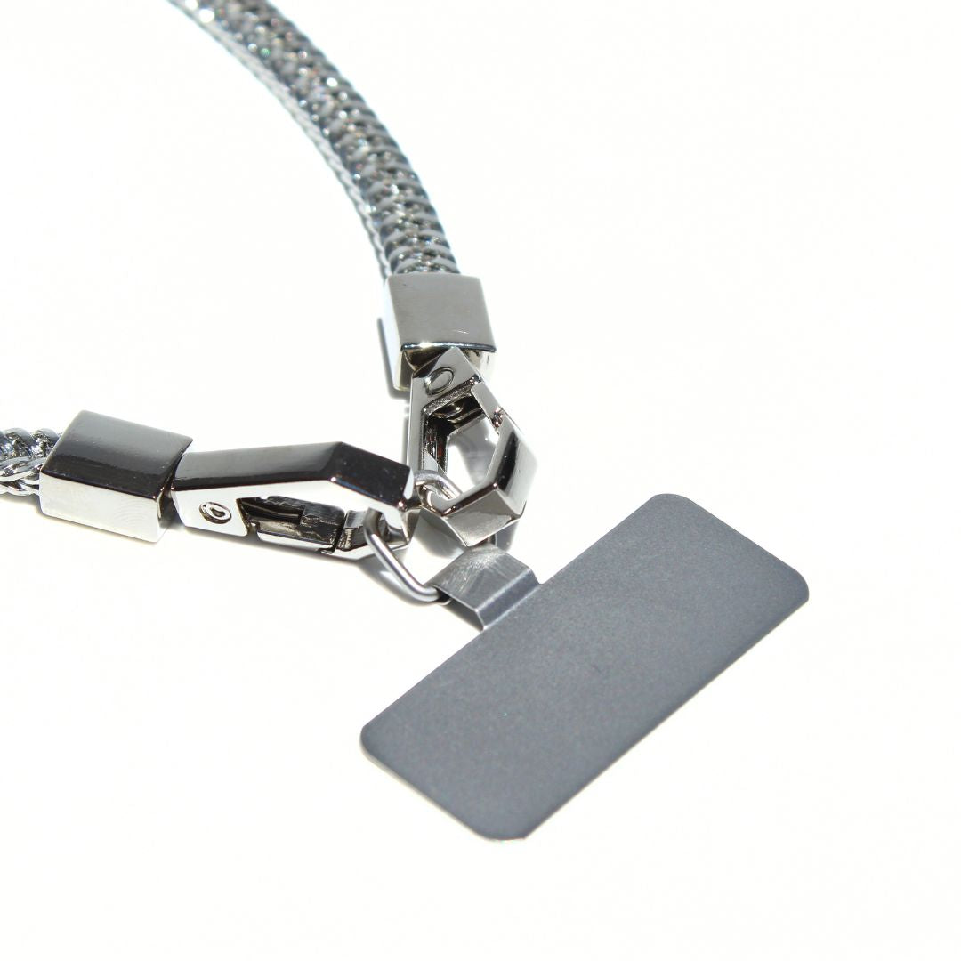 Phone Lanyard | Silver Chain