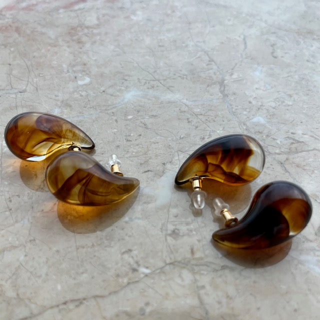 Earrings | Tear Drop Resin