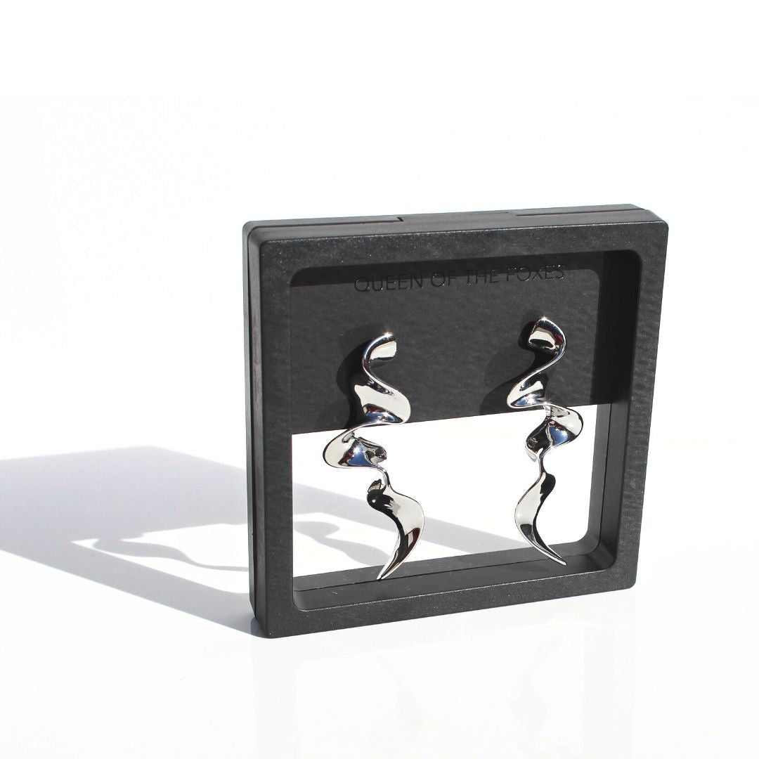 Earrings | The Silver Squiggle