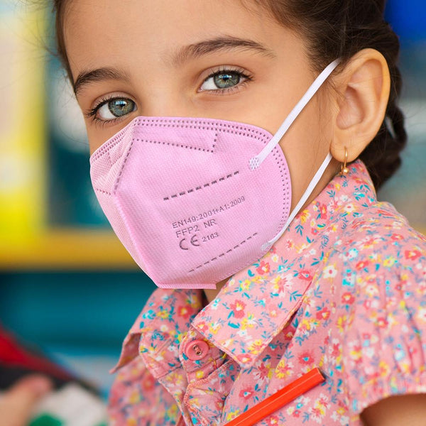 KN95 KIDS - Pack of 3 Face Masks | Multi - Blush, Olive and Soft Grey