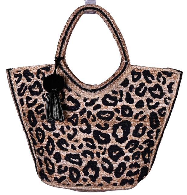 Bag | Animal Print with Bag Charm